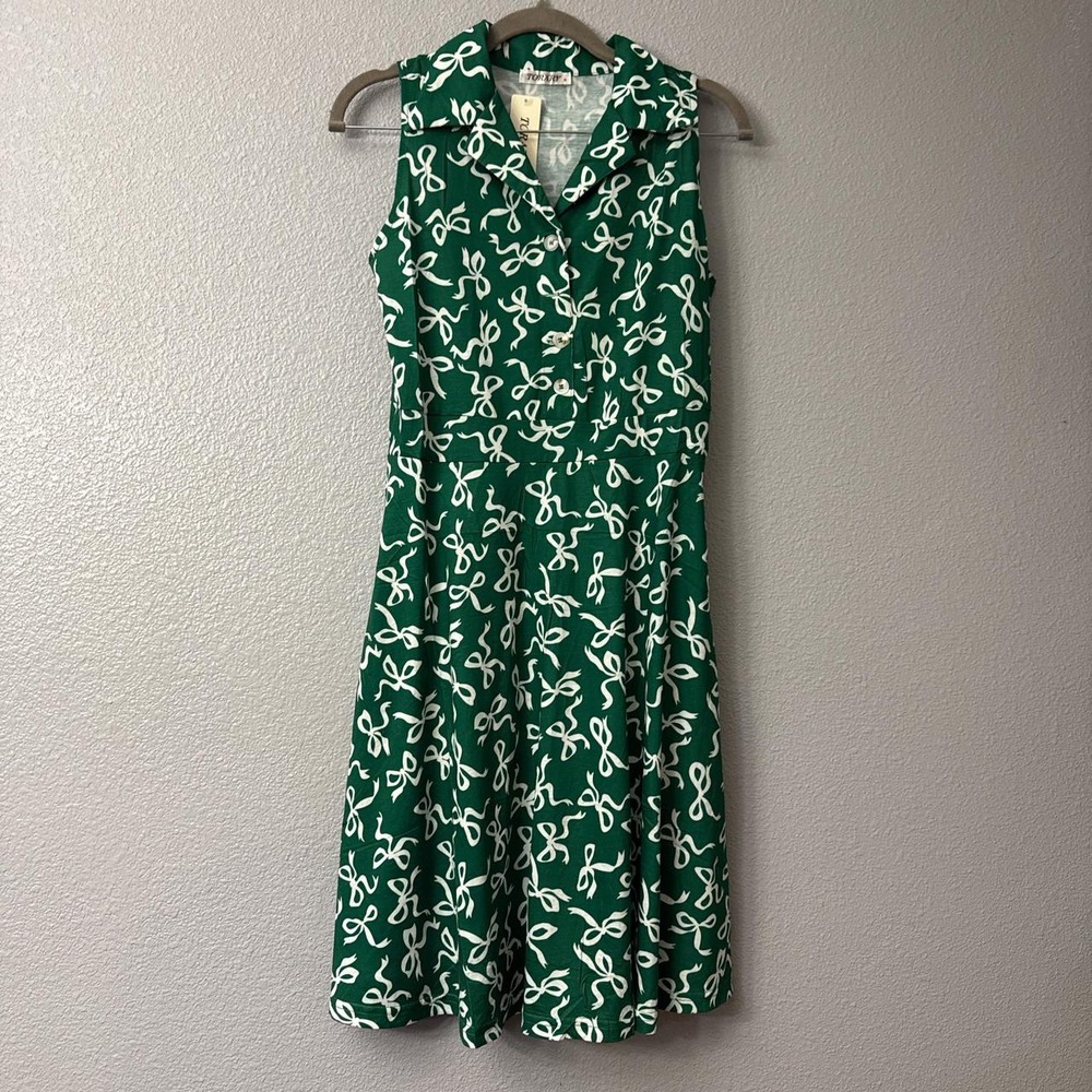 TORARY Womens Spring Dress 2026 Short Sleeve  Sun Dress with Pockets